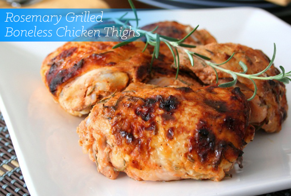 Kosher Recipes | Rosemary Grilled Boneless Chicken Thighs | Glatt Express